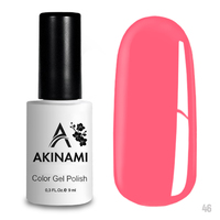 Гель-лак Akinami  №46 Bright Pink, 9 мл