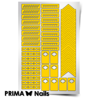 Трафарет для дизайна ногтей PrimaNails. Ацтеки и Майя 1