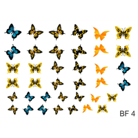 Слайдер-дизайн Nail Dream - Бабочки BF4