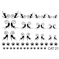 Слайдер-дизайн Nail Dream - Кошки CAT21