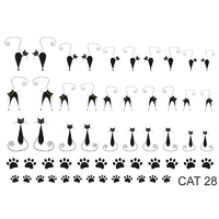 Слайдер-дизайн Nail Dream - Кошки CAT28