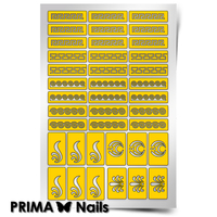 Трафарет для дизайна ногтей PrimaNails. Греция