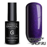 Гель-лак Grattol Color Gel Polish  - тон №91 Shining Purple