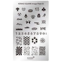 Пластина Square Plate-5