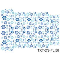 Слайдер-дизайн Nail Dream - Текстура - Цветы TXT-DS-FL58