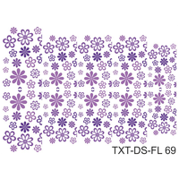 Слайдер-дизайн Nail Dream - Текстура - Цветы TXT-DS-FL69